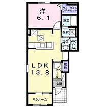 ルーエ　IV 101 ｜ 茨城県龍ケ崎市立野4446番地3（賃貸アパート1LDK・1階・50.29㎡） その2