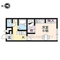 滋賀県米原市下多良３丁目（賃貸アパート1K・2階・22.70㎡） その2