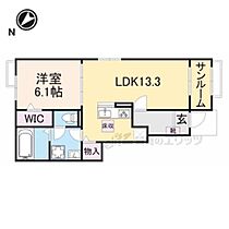 トロント・ハウス 102 ｜ 滋賀県彦根市城町１丁目（賃貸アパート1LDK・1階・50.01㎡） その2