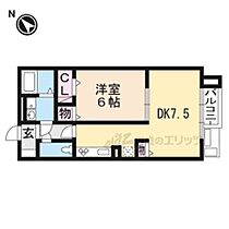 ホルツ 103 ｜ 滋賀県大津市本堅田５丁目（賃貸アパート1LDK・1階・41.90㎡） その2