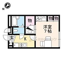 滋賀県彦根市東沼波町（賃貸アパート1K・2階・19.87㎡） その2