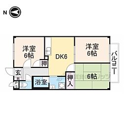 間取図画像 3DK