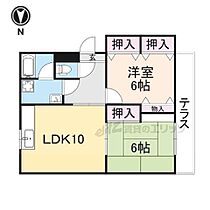 東英ハイツ弐番館 102 ｜ 滋賀県長浜市一の宮町（賃貸アパート2LDK・1階・52.06㎡） その2