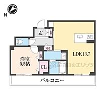 滋賀県彦根市河原２丁目（賃貸マンション1LDK・3階・46.20㎡） その2