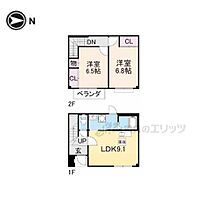 滋賀県長浜市宮司町（賃貸テラスハウス2LDK・1階・59.57㎡） その2