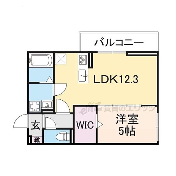 アリア大江 201｜滋賀県大津市大江１丁目(賃貸アパート1LDK・2階・42.79㎡)の写真 その2