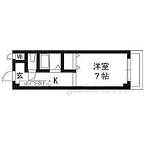 アイリス 105 ｜ 滋賀県大津市平津２丁目（賃貸マンション1K・1階・22.30㎡） その2