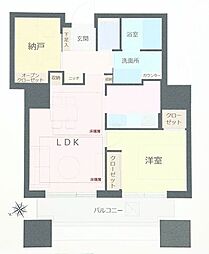 間取図画像 1SLK