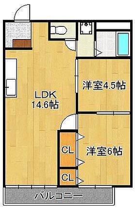 シティハイツ本城_間取り_0