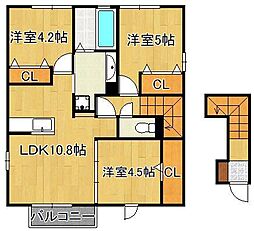 サンヒルズ愛坂 B棟 2階