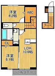 ラシュレ雅 2階