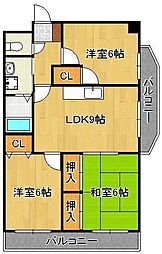 間取図画像 3LDK
