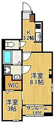 フレッシュリーII　Ａ 1階