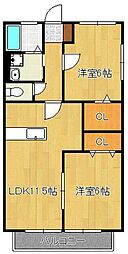 サンハイムせんり1 2階/-