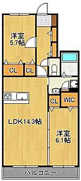 ベイサージュひびきの 3階/-