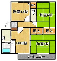 ハイツカトレアII番館 1階/-