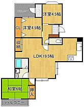 福岡県北九州市八幡西区萩原1丁目（賃貸マンション3LDK・4階・66.36㎡） その2