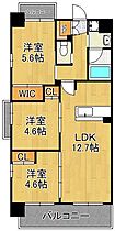 コンダクトレジデンスFUTAJIMA  ｜ 福岡県北九州市若松区童子丸1丁目（賃貸マンション3LDK・4階・60.20㎡） その2