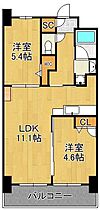 コンダクトレジデンスJINNOHARU  ｜ 福岡県北九州市八幡西区陣原1丁目（賃貸マンション2LDK・11階・47.96㎡） その2