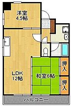 SK陣の原駅前  ｜ 福岡県北九州市八幡西区陣原1丁目（賃貸マンション2LDK・4階・58.79㎡） その2