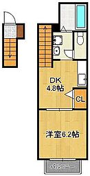 筑豊電気鉄道 萩原駅 徒歩5分 2階/-