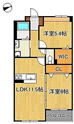 プロスペレ浜町 1階/-