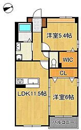 プロスペレ浜町 5階/-