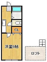 パレス紅梅II 1階/-