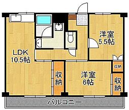 ビレッジハウス則松 4号棟 3階
