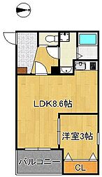 ジーメゾン八幡西リベル 1階/-