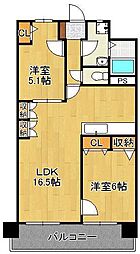 グランドハイツ黒崎 5階
