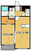 ラクール直方  ｜ 福岡県直方市大字感田（賃貸マンション1LDK・1階・40.12㎡） その1