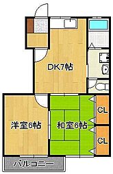 レフィナード木屋瀬 2階