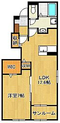 モンテピーノ 池田 B 1階/-