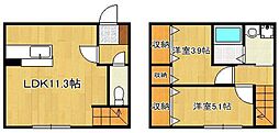 アイナス A棟 1階/-
