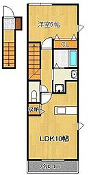 サニーコートY・H 1LDKの間取図画像