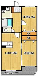セレーナ直方II（セレーナノオガタツー） 3階