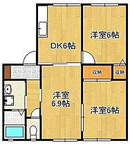 ベルクール　C棟  ｜ 福岡県遠賀郡水巻町二東2丁目（賃貸アパート3DK・2階・53.79㎡） その2