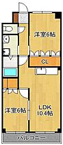 グランドシャトーI  ｜ 福岡県直方市大字上新入（賃貸アパート2LDK・2階・51.30㎡） その2