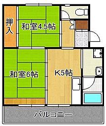 ビレッジハウス直方　4号棟 2階