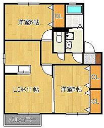 メゾン宮田C棟 2階