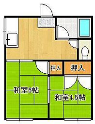 JR鹿児島本線 水巻駅 徒歩12分 2階/-