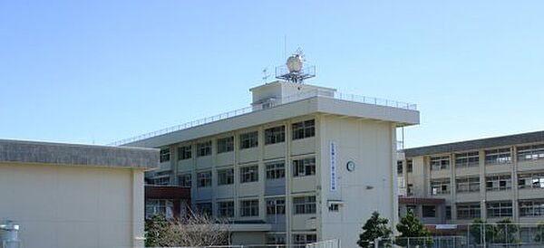 Beautiful mountainous landscape with colorful sky