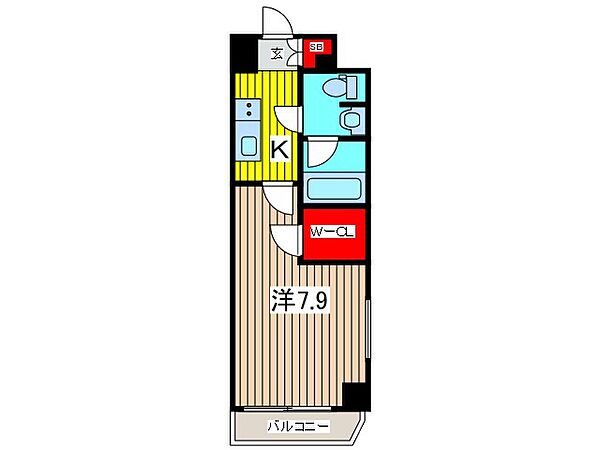 リヴシティ西川口参番館 602｜埼玉県川口市西川口１丁目(賃貸マンション1K・6階・25.65㎡)の写真 その2