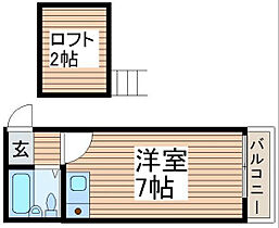 エステート西川口I 202 ｜ 埼玉県川口市並木４丁目11-10（賃貸アパート1R・2階・18.00㎡） その2