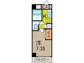 アルファコート西川口6 806 ｜ 埼玉県川口市並木２丁目（賃貸マンション1K・8階・22.45㎡） その2