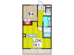 サンライズ戸田 102 ｜ 埼玉県戸田市大字新曽（賃貸アパート1LDK・1階・36.00㎡） その2