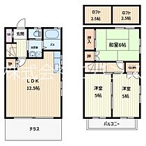 ダイヤモンドハウス 101 ｜ 埼玉県川口市東川口４丁目（賃貸テラスハウス3LDK・--・66.88㎡） その2