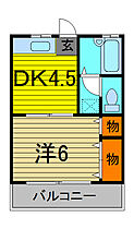 アルザス 103 ｜ 埼玉県川口市鳩ヶ谷本町１丁目（賃貸マンション1DK・1階・25.11㎡） その2