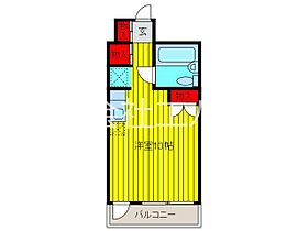 蕨北野マンションA号棟 409 ｜ 埼玉県蕨市塚越２丁目（賃貸マンション1R・4階・25.60㎡） その2